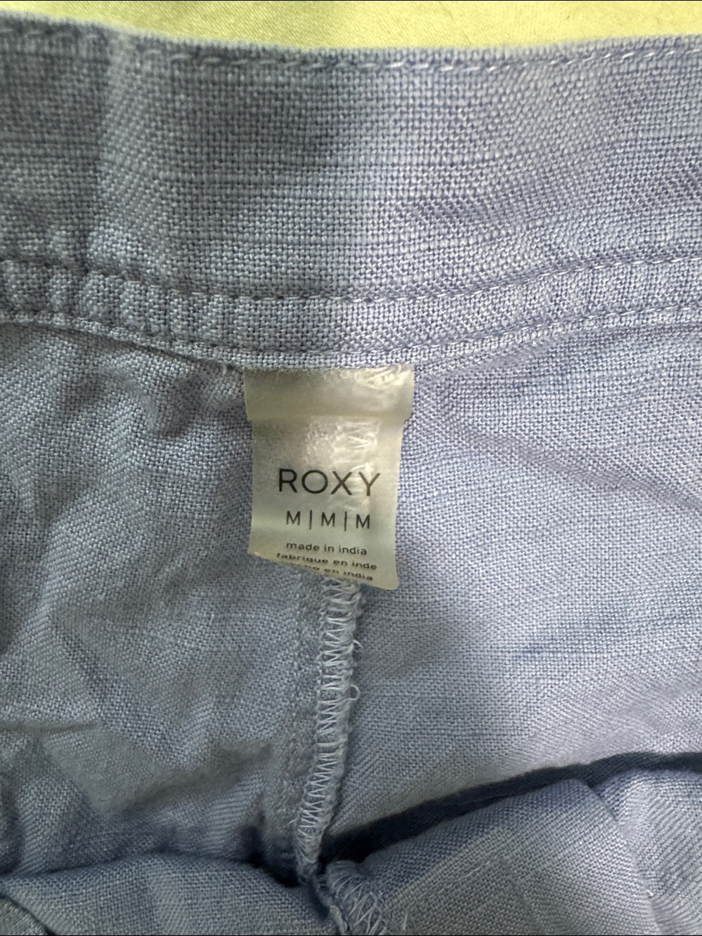 Roxy Purple beach Shorts with Zigzag Accent Pocket - Picture 3 of 6